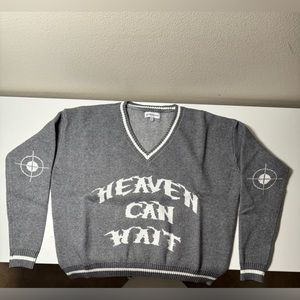 Authentic Brand New Heaven Can Wait Sweater. Unisex